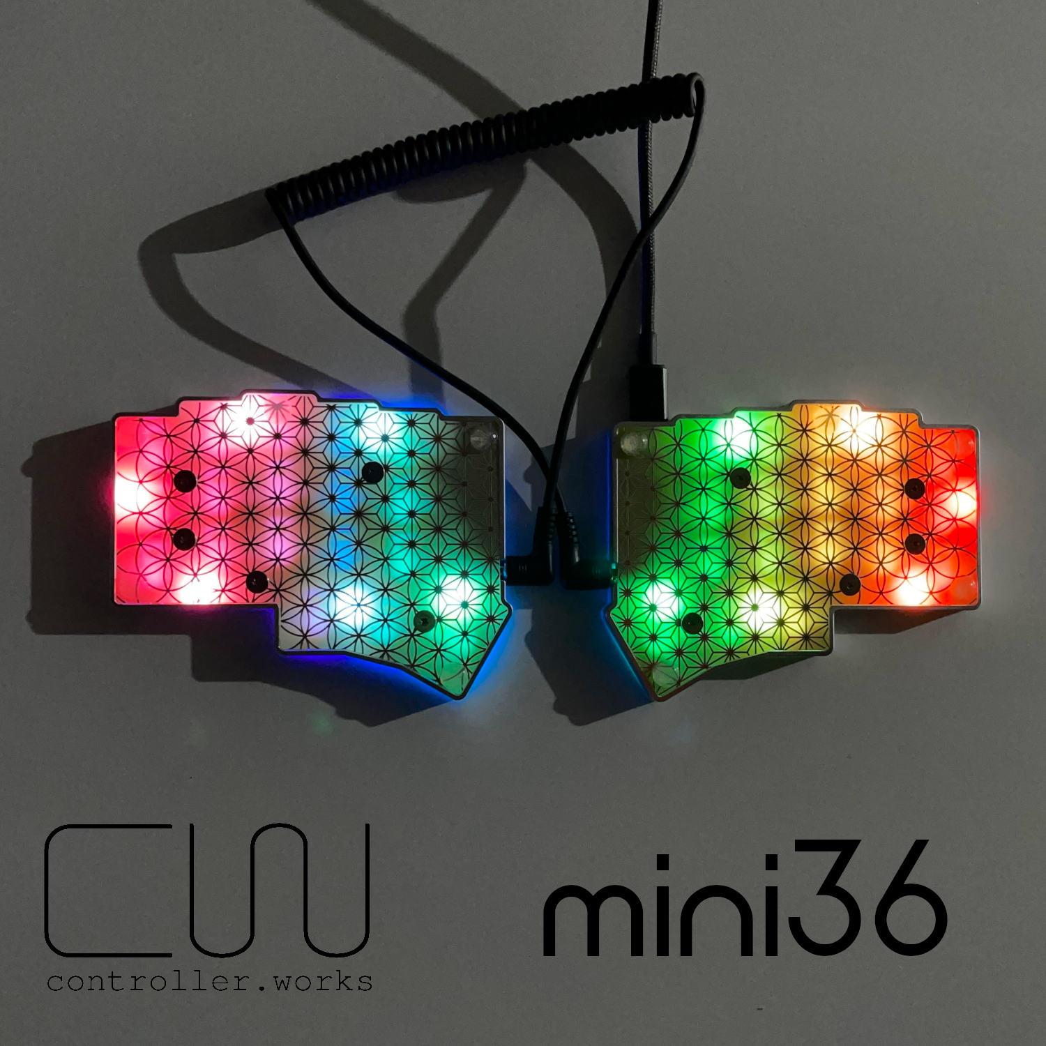 mini36 front back LEDs